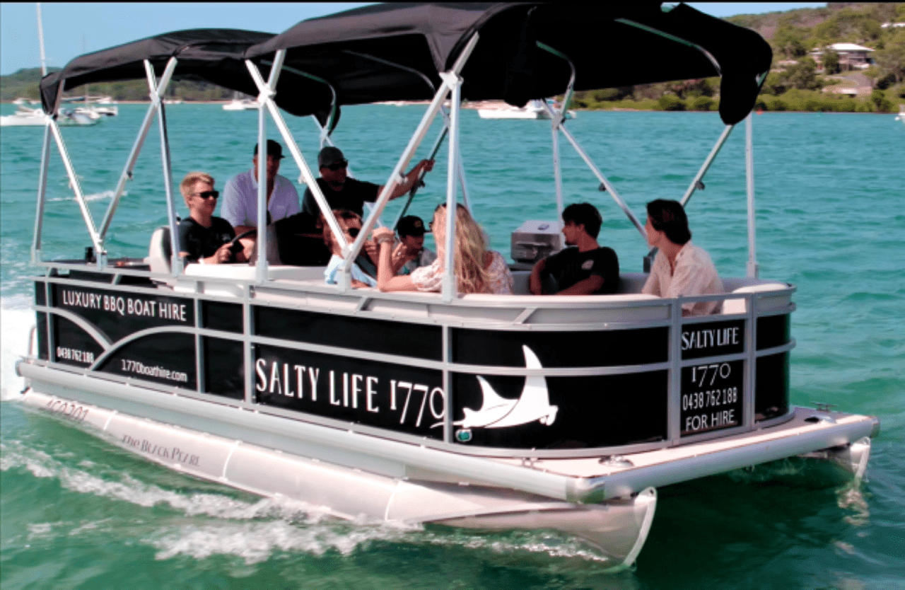 1770 Salty Life Luxury BBQ Boat Hire valued @ $360 - Studio One Noosa