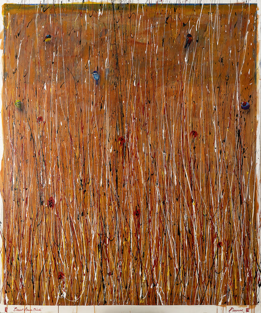 Desert Grass Birds - Fine Art Prints - LIMITED EDITION
