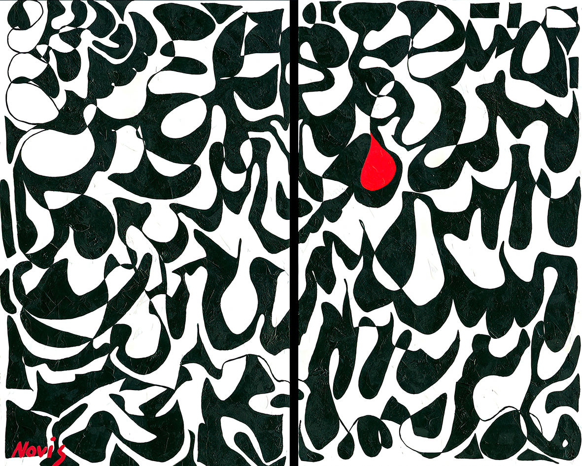 Temptation (diptych) - Original