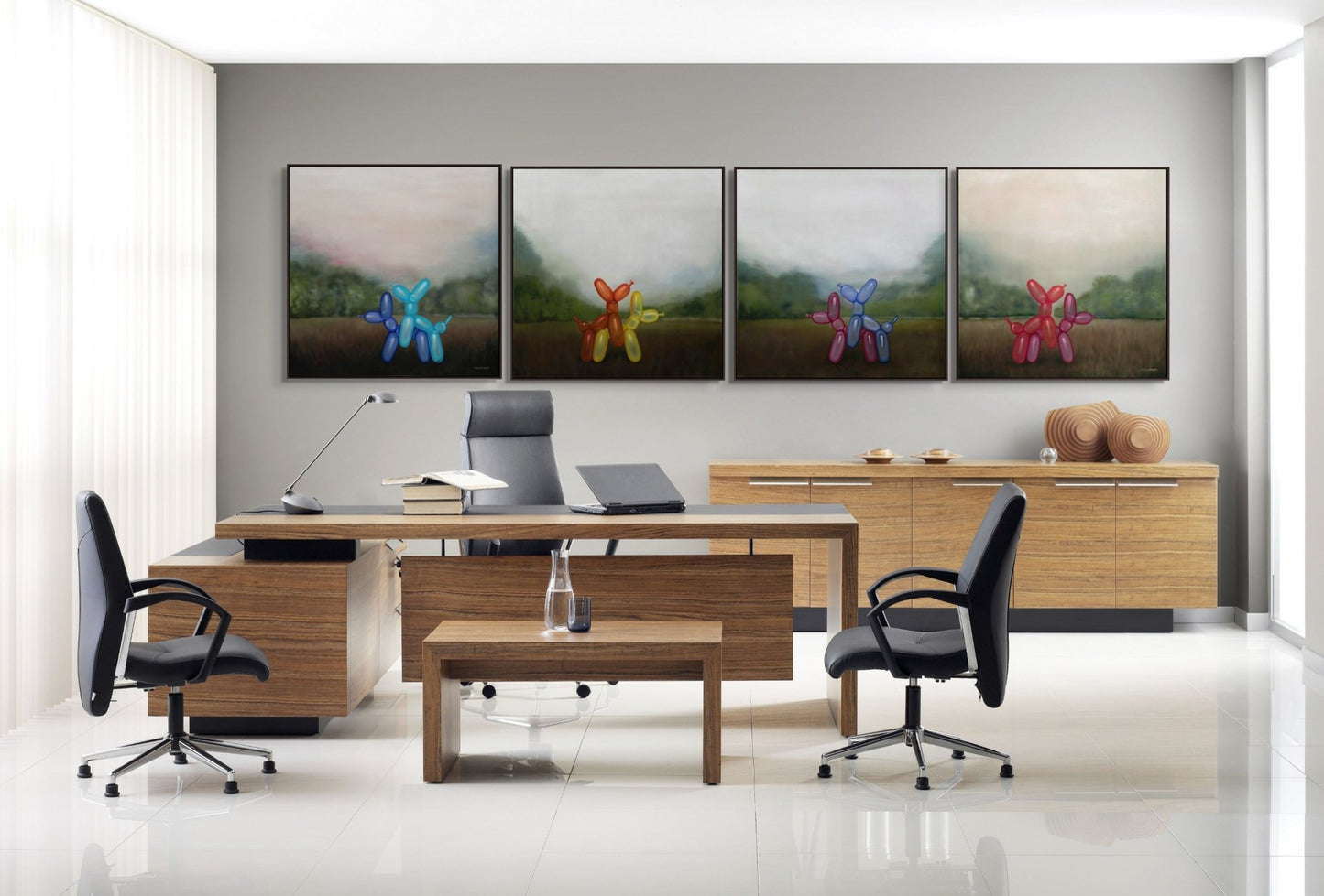 Afternoon Delight - Blue on Blue - Original - Studio One Noosa