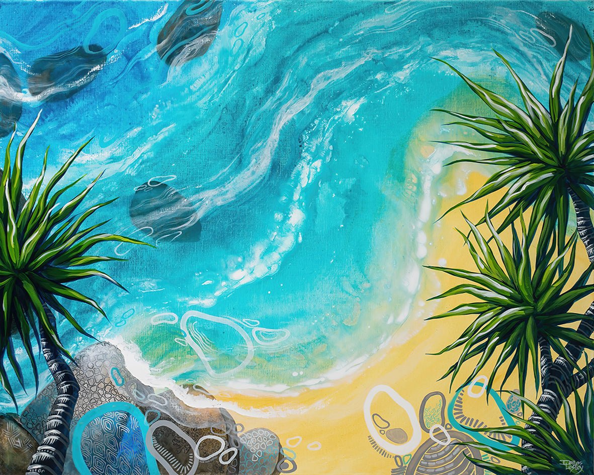 Laguna Bay 2 Diptych - LIMITED EDITION - Fine Art Prints - Studio One Noosa