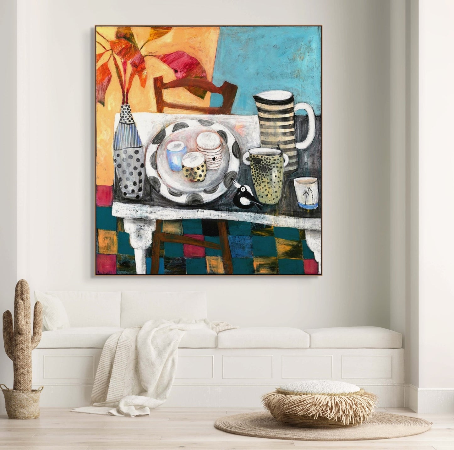 Magpie & Mugs - LIMITED EDITION - Fine Art Prints - Studio One Noosa
