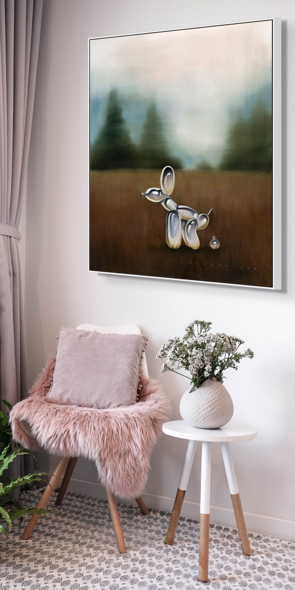 Pooping Ballon Dog II - Original - Studio One Noosa