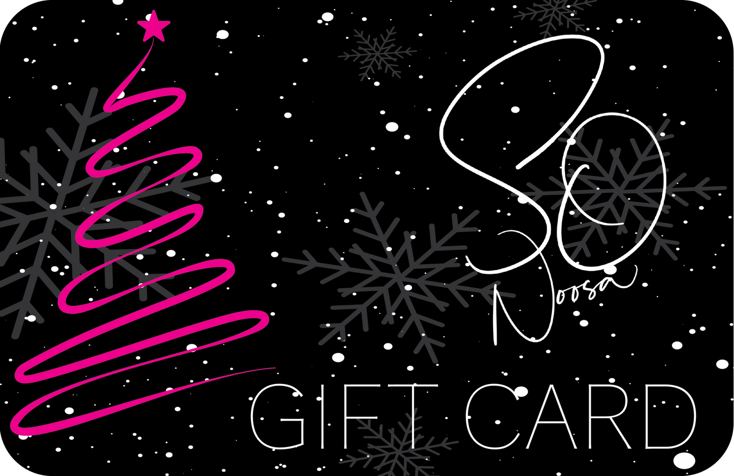 So Noosa Christmas Gift Card - Studio One Noosa