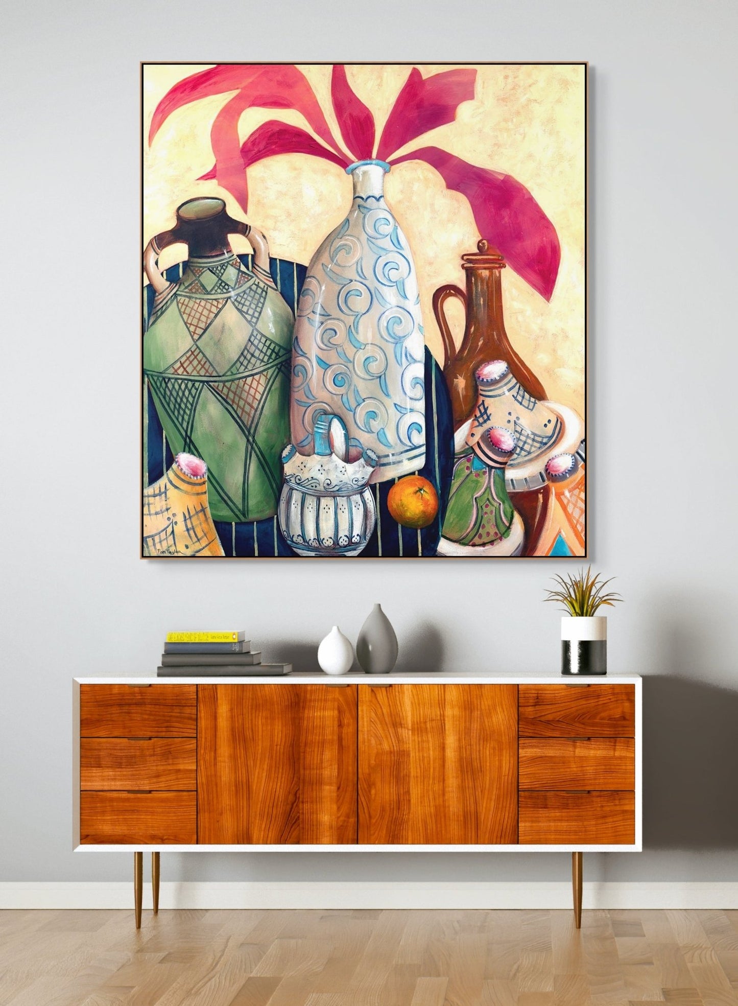 Water Jugs, Tagines & an Orange - LIMITED EDITION - Fine Art Prints - Studio One Noosa