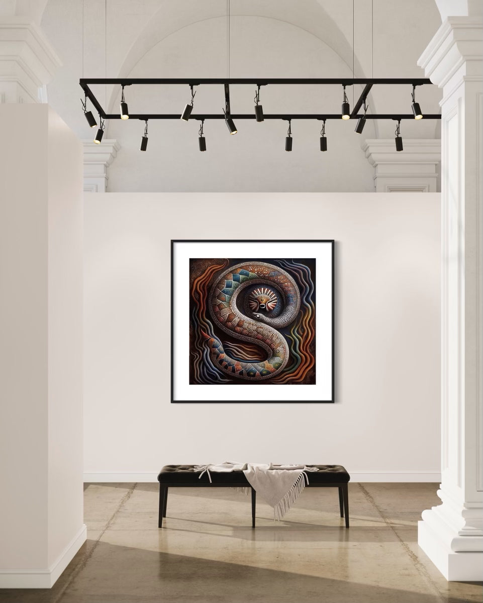 The Rainbow Serpent - Fine Art Prints