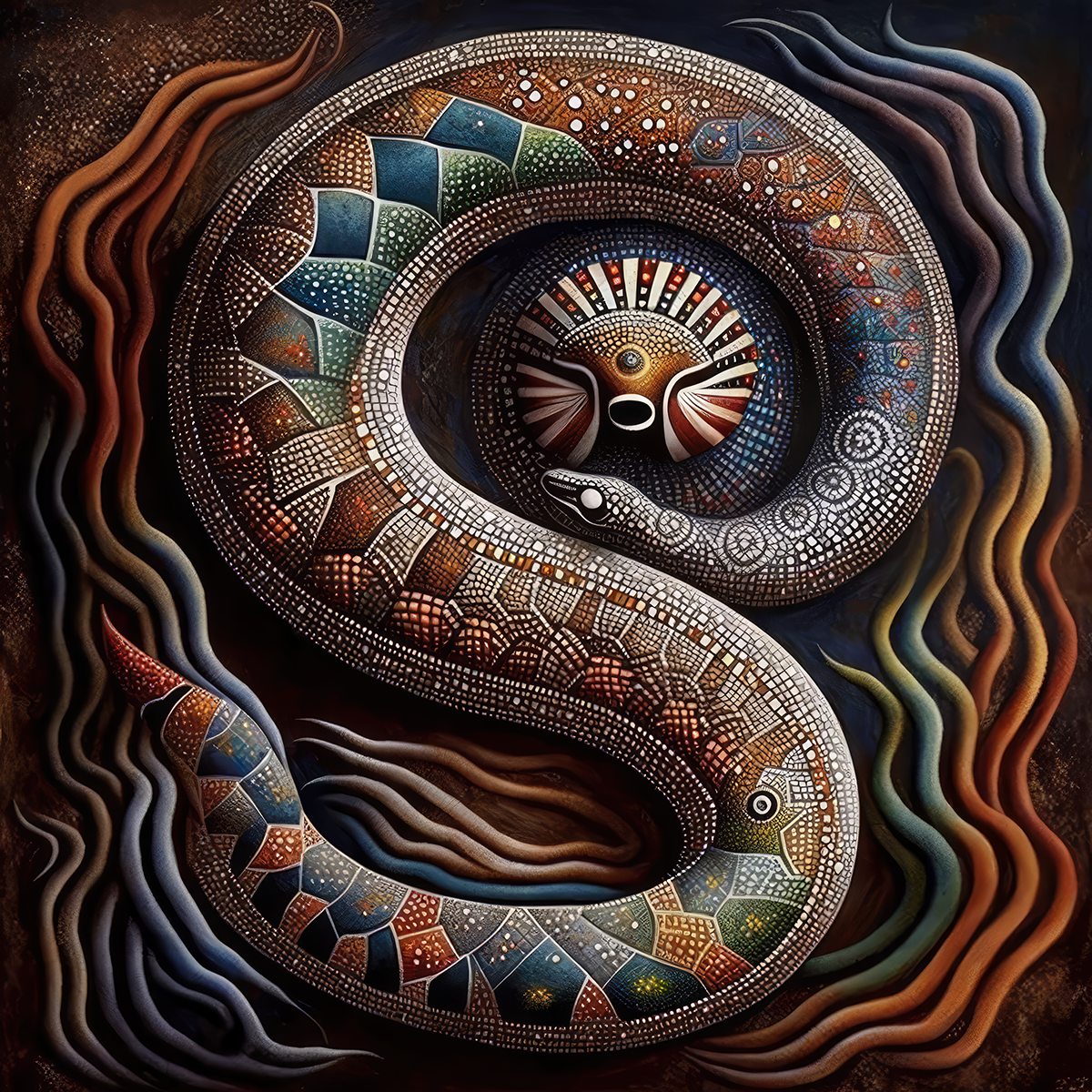 The Rainbow Serpent - Fine Art Prints