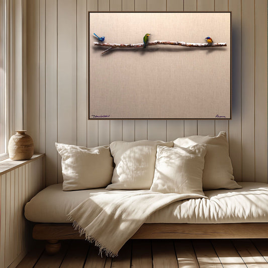 3 Bird Levitation - Fine Art Prints - LIMITED EDITION - Studio One Noosa