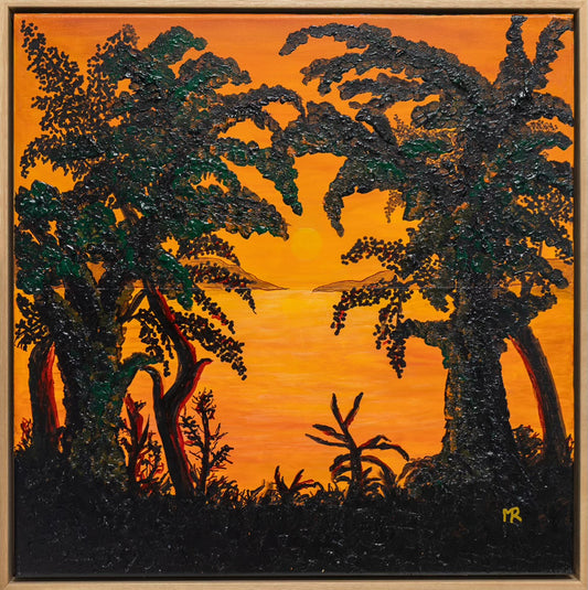 The Sun Closing its Eyes to the Day by Michele Rudder