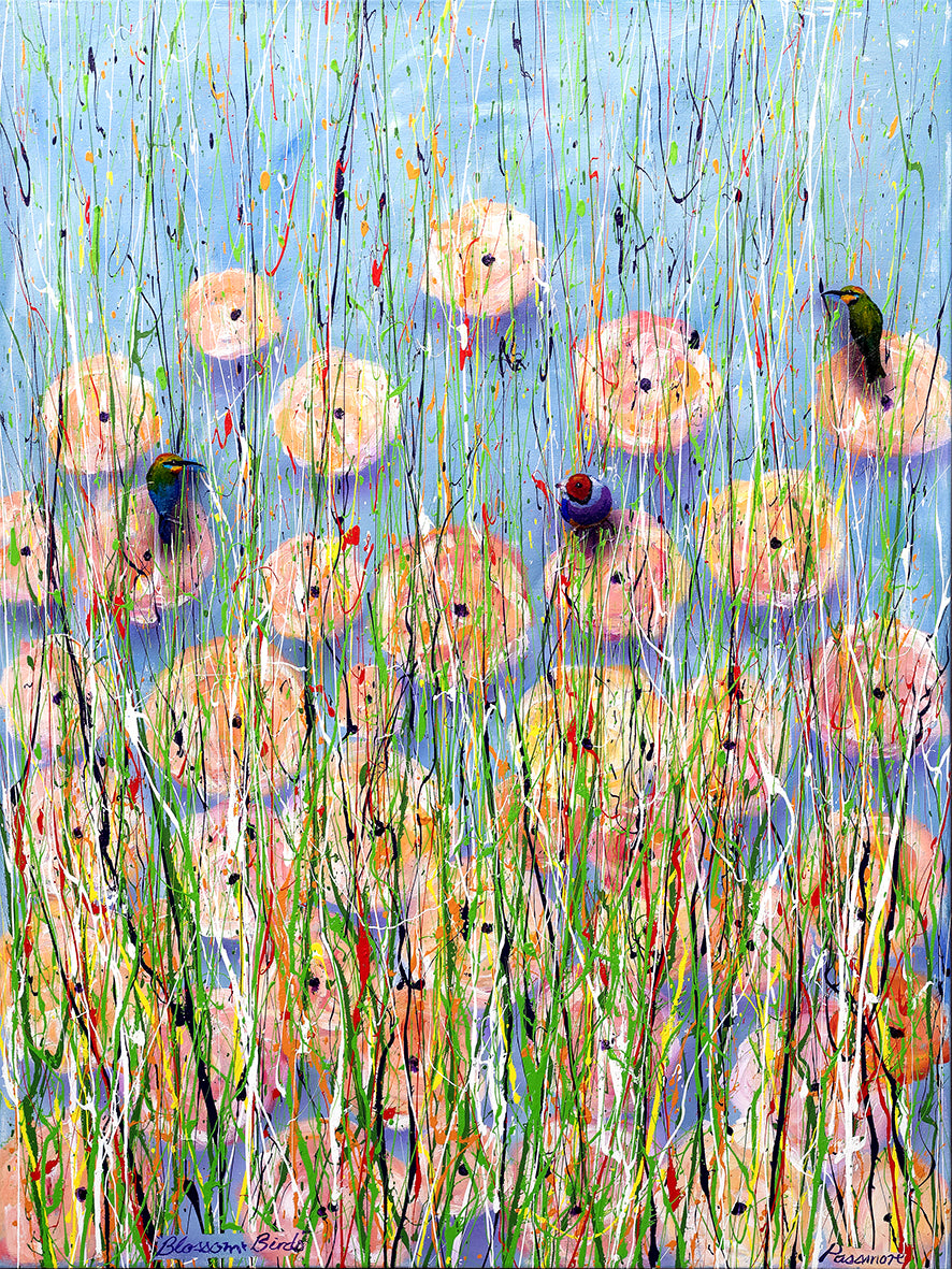 Blossom Birds - Fine Art Prints - LIMITED EDITION