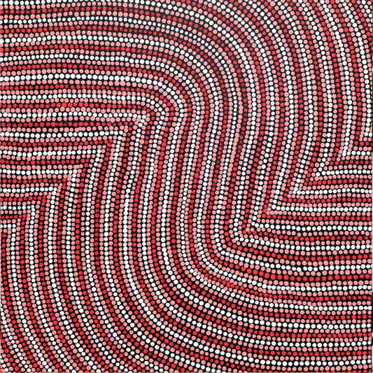 Sand Dunes #6 - Pink/Red/White - Fine Art Print - LIMITED EDITION