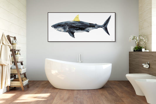 Worth Their Weight in Gold (Great White) - Fine Art Prints