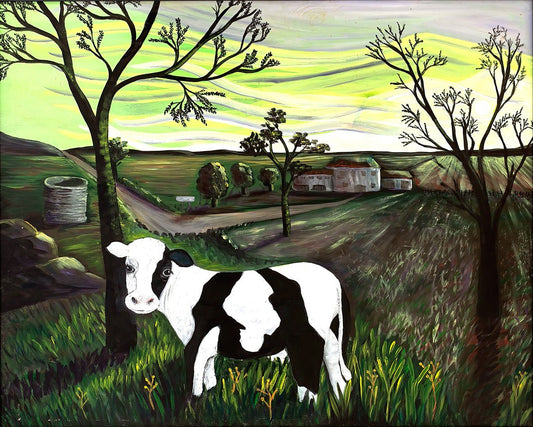 A Cow in a French Farm - Fine Art Prints - Studio One Noosa