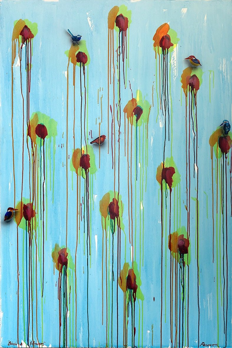 Birds and Flowers - Fine Art Prints - LIMITED EDITION - Studio One Noosa