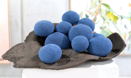 Blue Moon - Porcelain Moons - Studio One Noosa