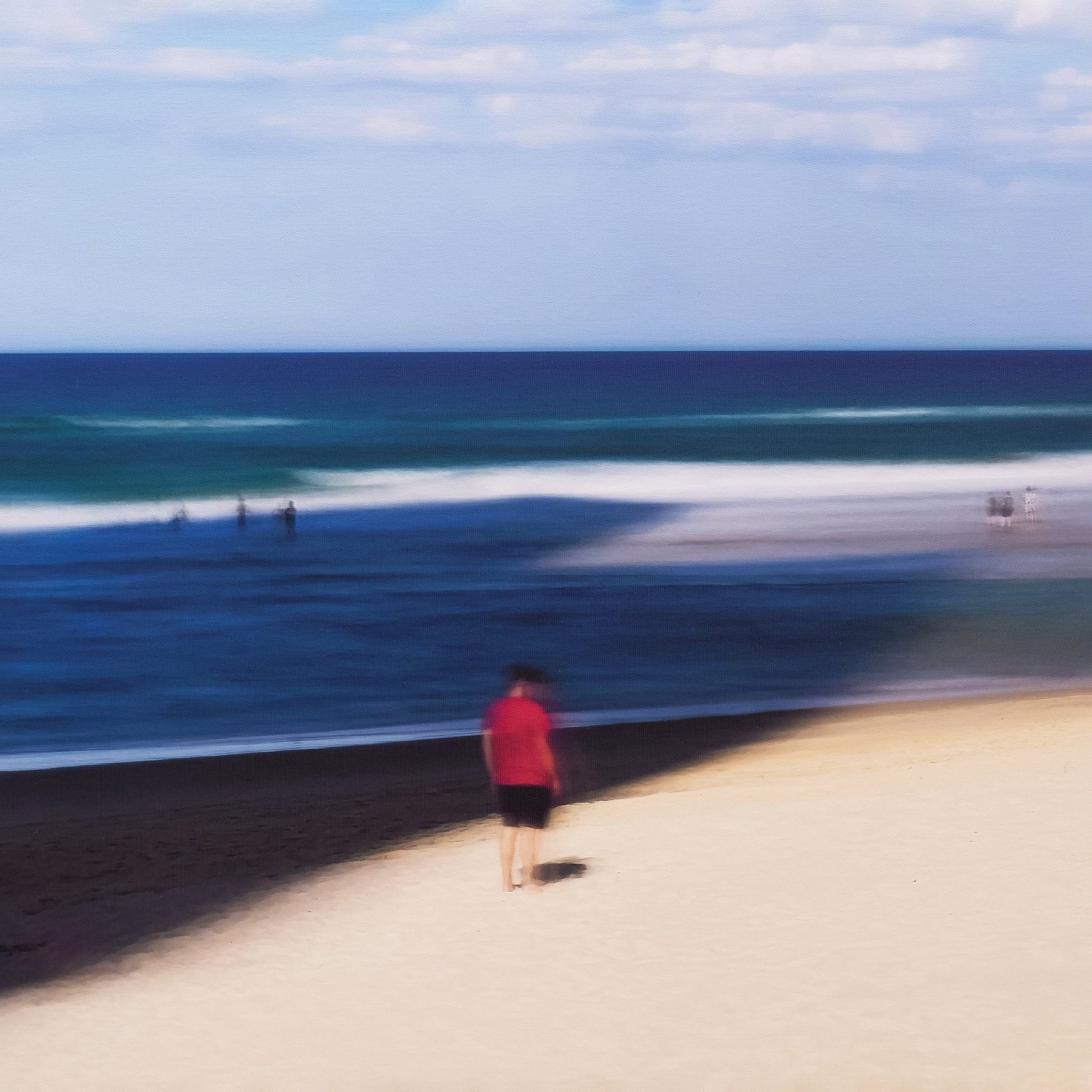 Boy in a Red Shirt by Anne Healy - Studio One Noosa