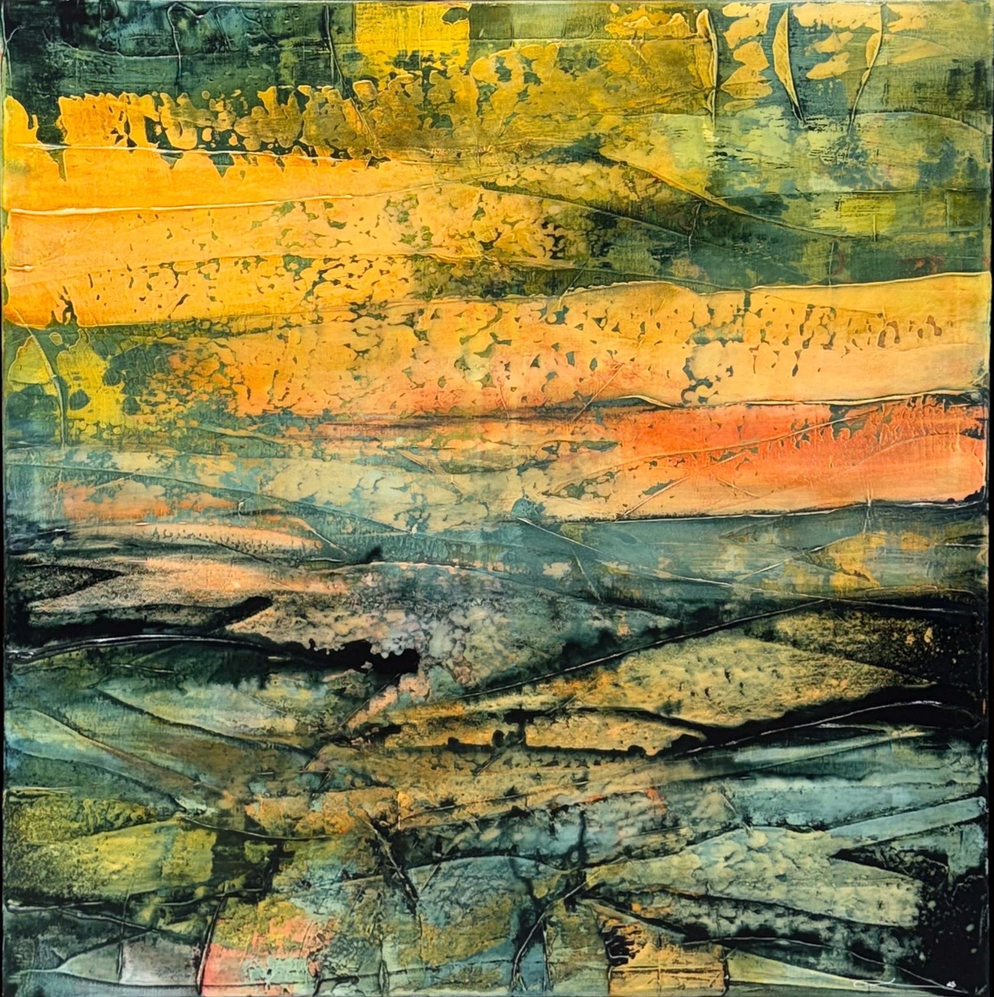 Broken Fences by Juanita Van Den Bergh - Studio One Noosa