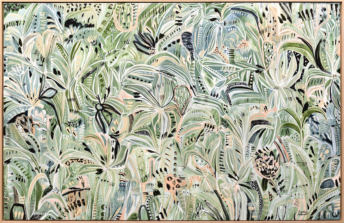 Carley Bourne - Wooded Botanical Fleur - Studio One Noosa