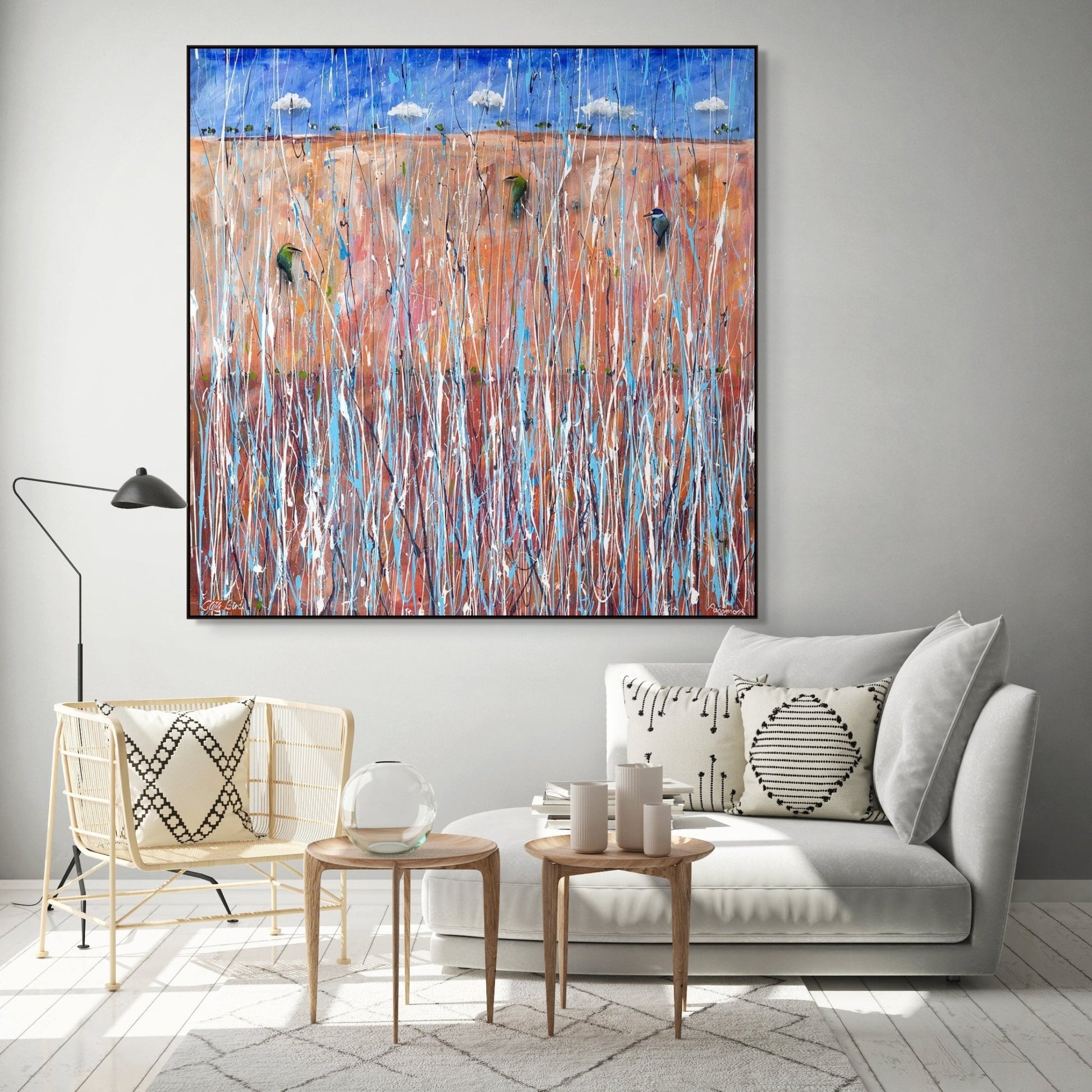 Cliff Birds - Fine Art Print - LIMITED EDITION - Studio One Noosa