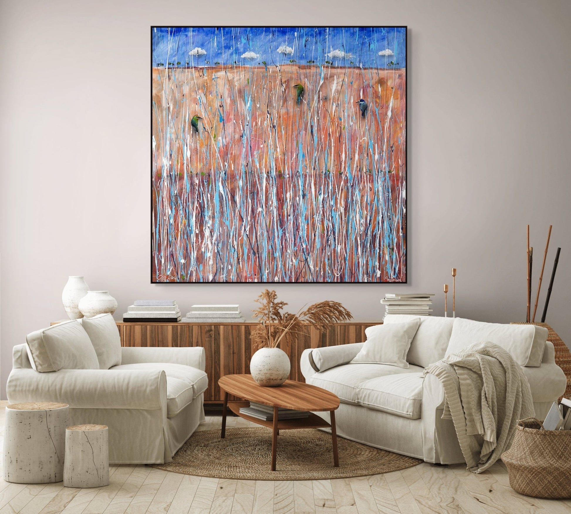 Cliff Birds - Fine Art Print - LIMITED EDITION - Studio One Noosa