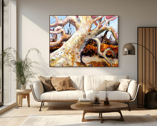 Dancing on the River Bank - Fine Art Print - Studio One Noosa
