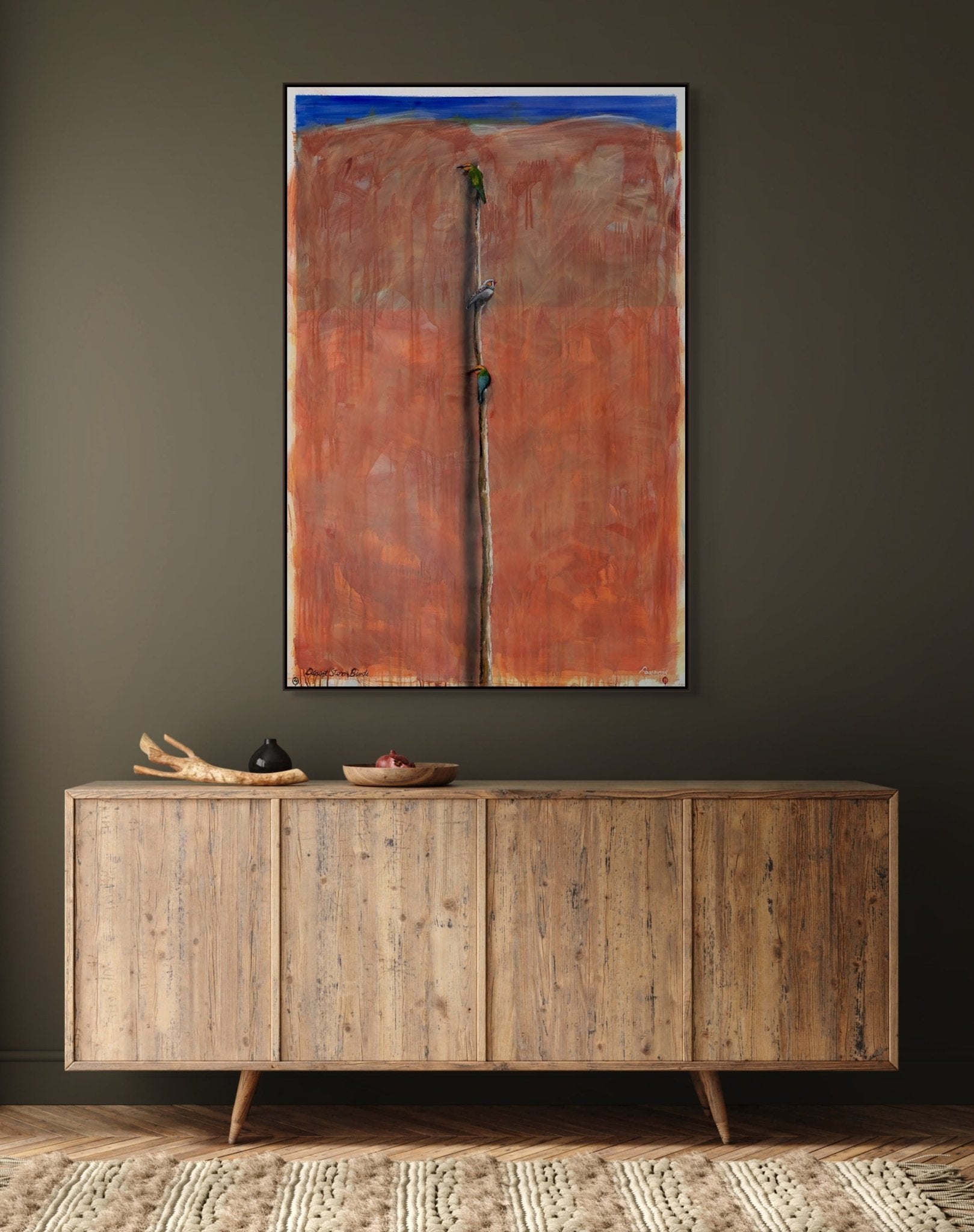 Desert Storm Birds - Fine Art Prints - LIMITED EDITION - Studio One Noosa