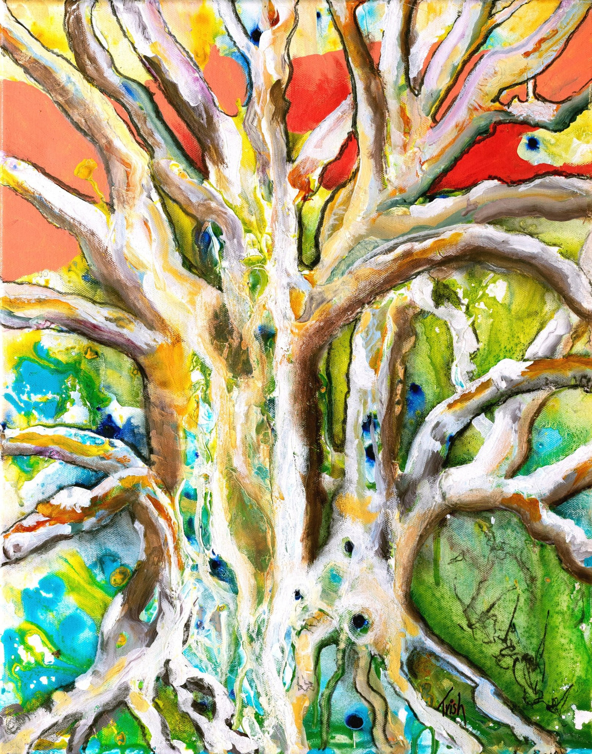 Eulo Gum Tree - Fine Art Print - Studio One Noosa