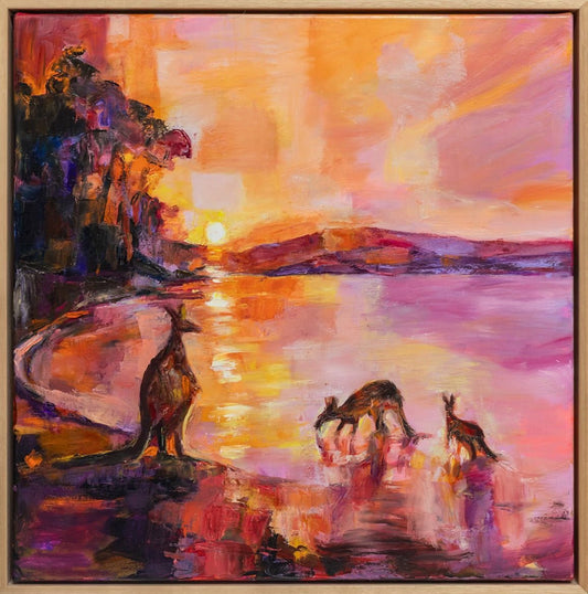 Gathered in the Glow by Cara Loconte - Studio One Noosa