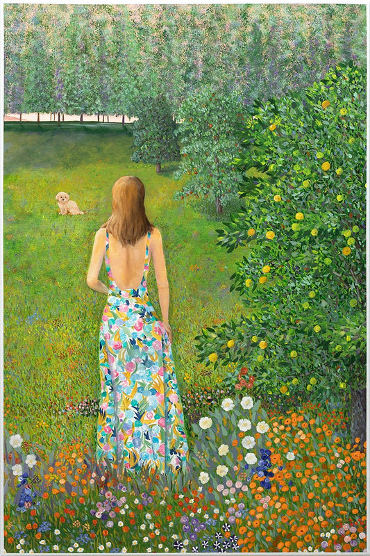 Girl in Orchard - Original - Studio One Noosa