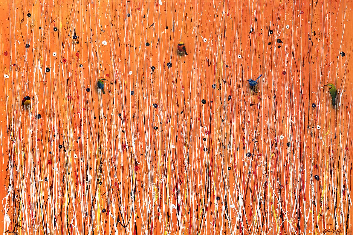 Golden Birdlife - Fine Art Prints - LIMITED EDITION - Studio One Noosa