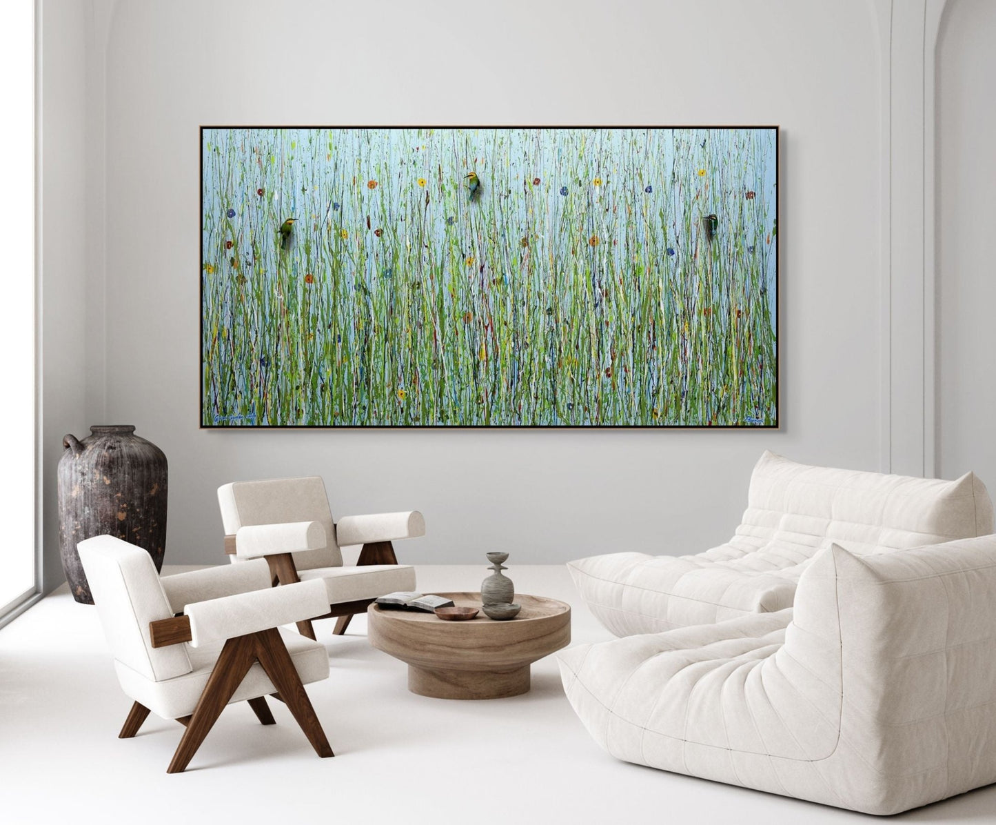 Green Garden Birds - Fine Art Prints - LIMITED EDITION - Studio One Noosa