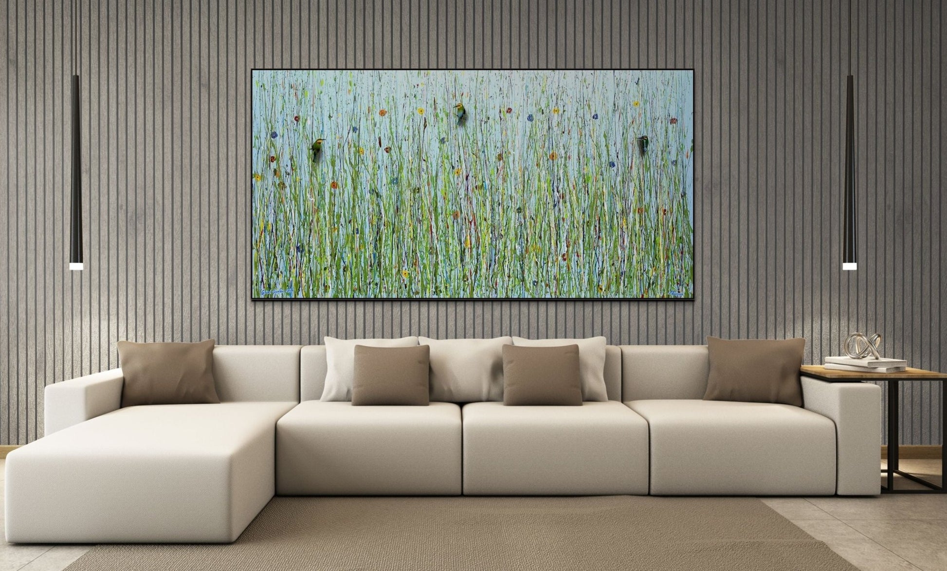 Green Garden Birds - Fine Art Prints - LIMITED EDITION - Studio One Noosa