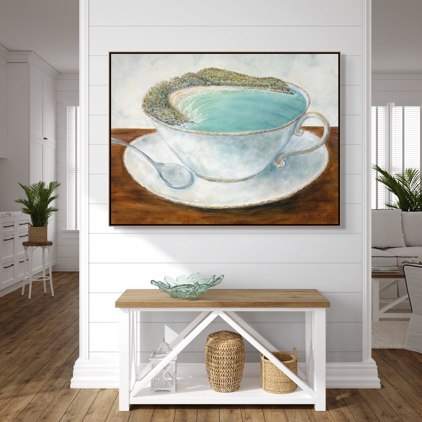 Green Tea Noosa - LIMITED EDITION - Fine Art Prints - Studio One Noosa