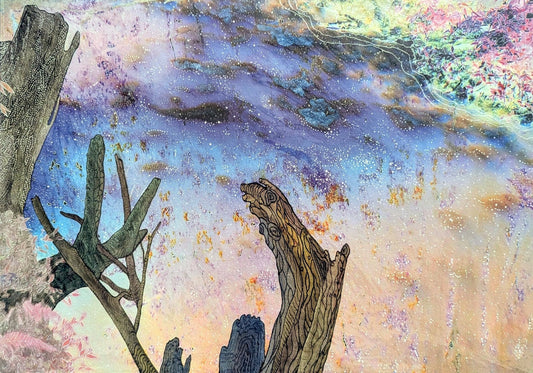 In the Clarity of Night 2 - Original by Beatrice Prost - Studio One Noosa