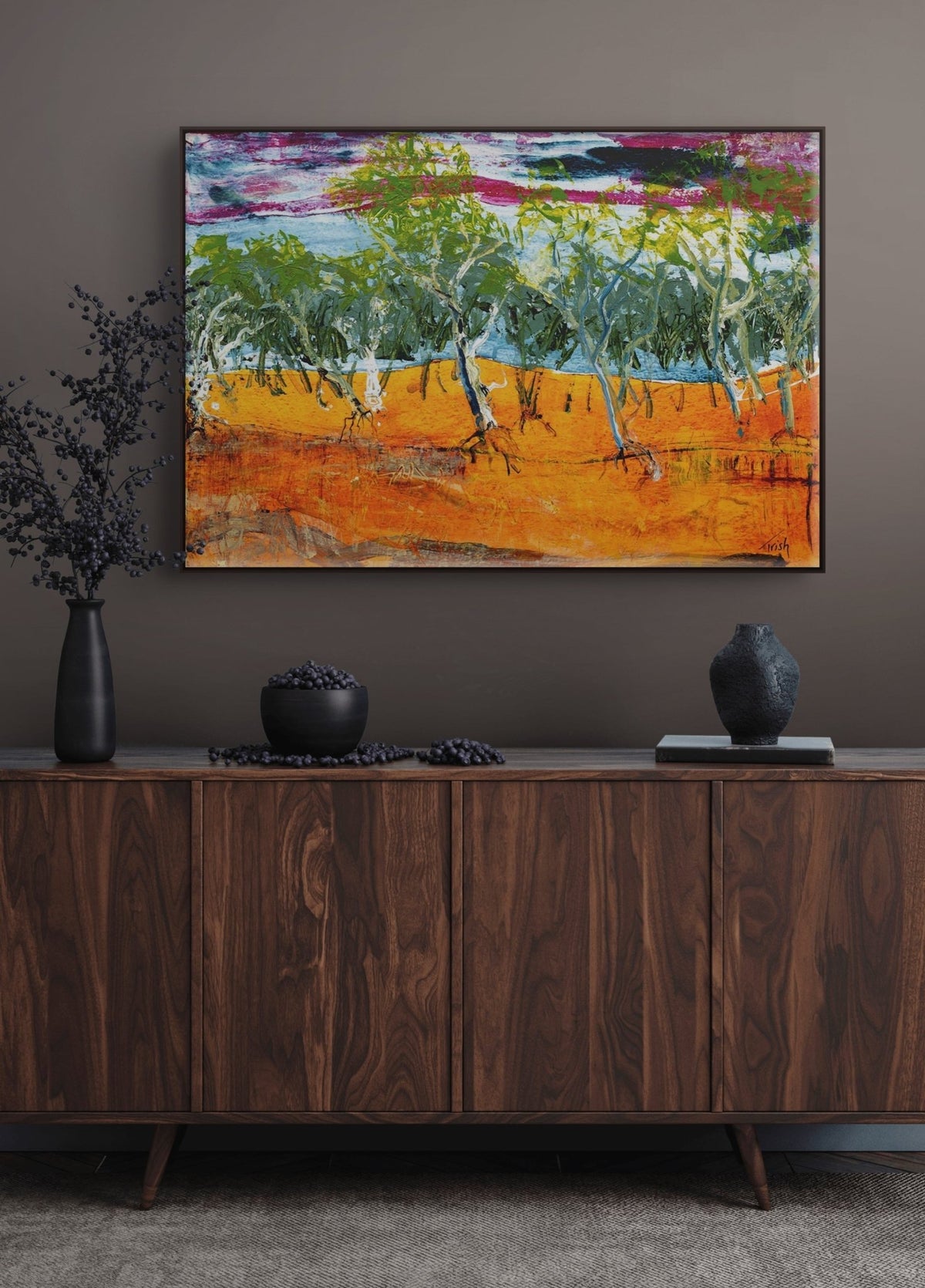 On the Banks of the Paroo - Fine Art Print - Studio One Noosa