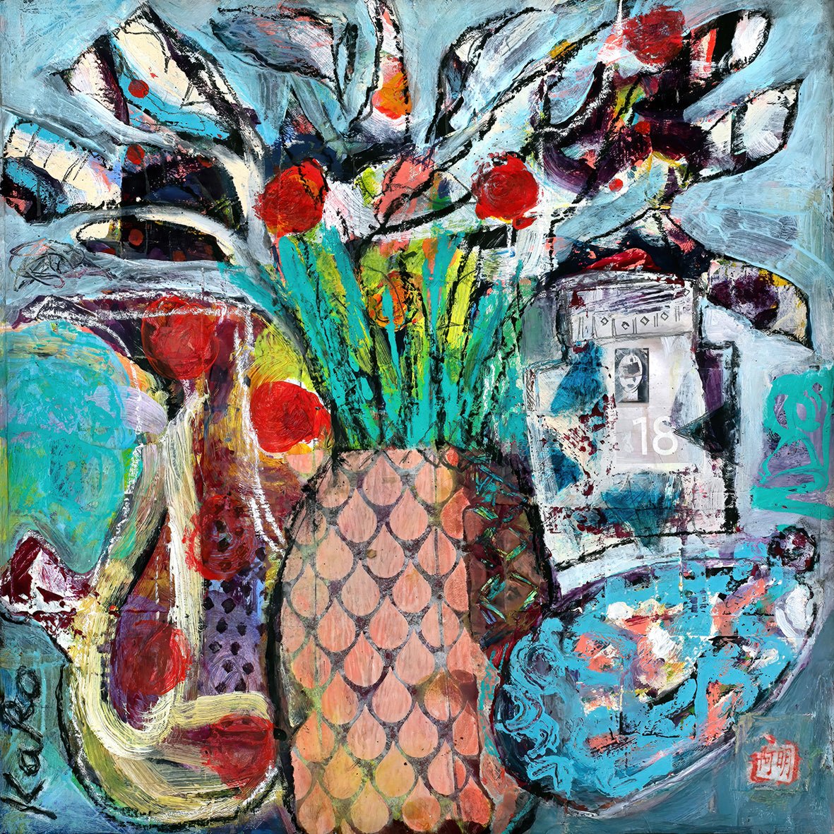 Pineapple with Perfume 18 - LIMITED EDITION - Fine Art Prints - Studio One Noosa