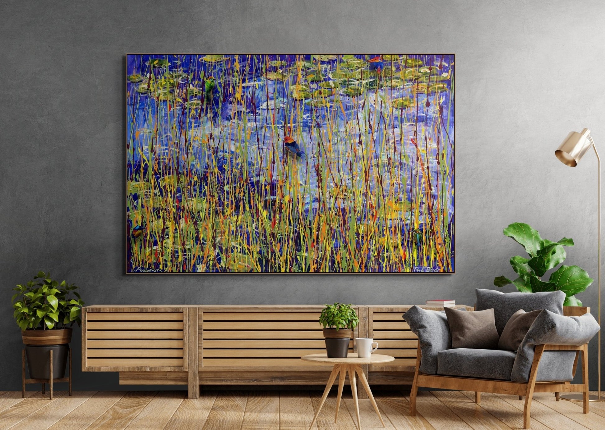 Pond Birds 2 - Fine Art Prints - LIMITED EDITION - Studio One Noosa