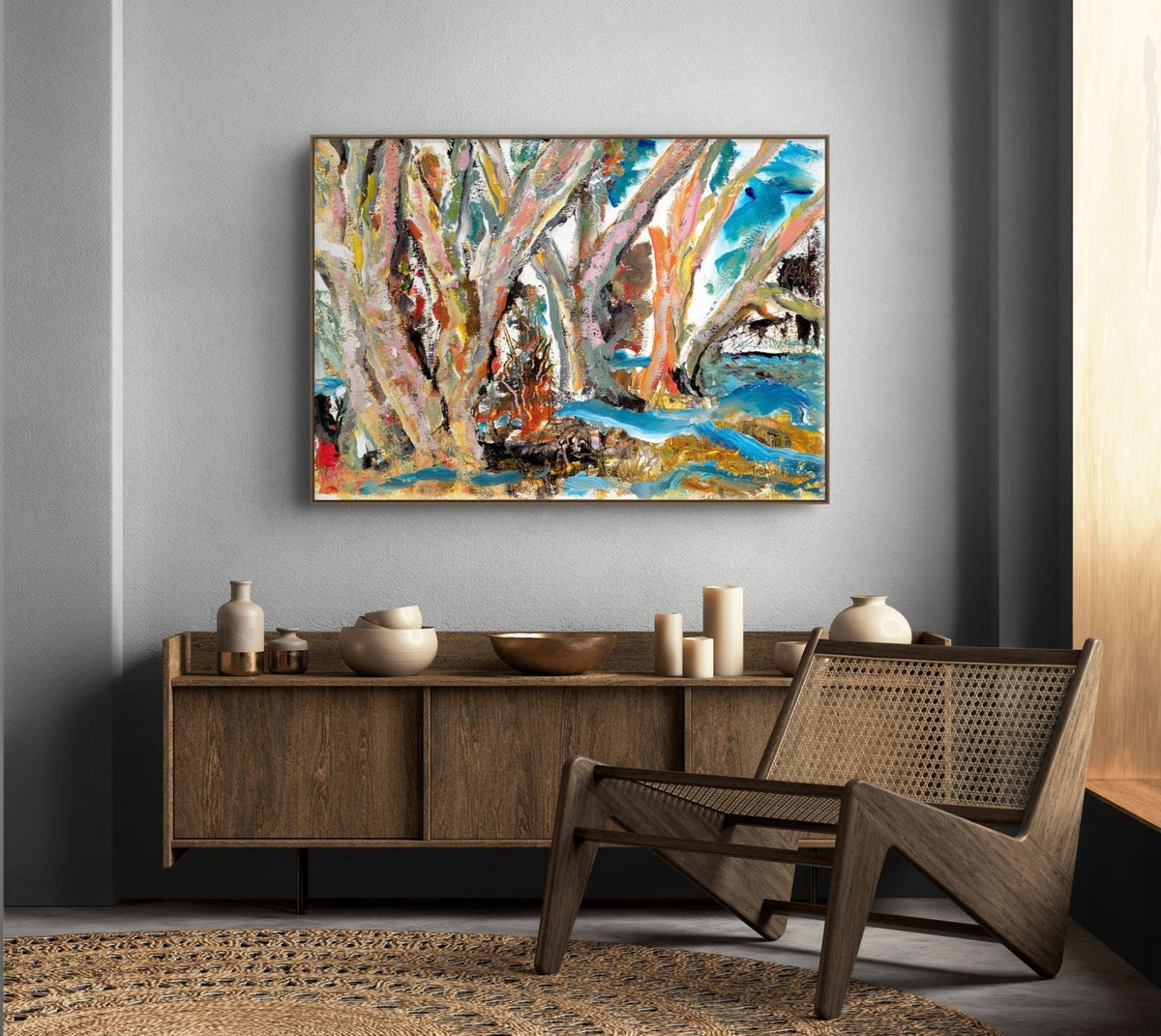 River Gums on the Paroo - Fine Art Print - Studio One Noosa