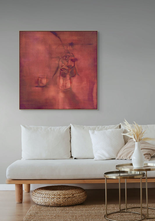 Scarlet light on Vase - Studio One Noosa