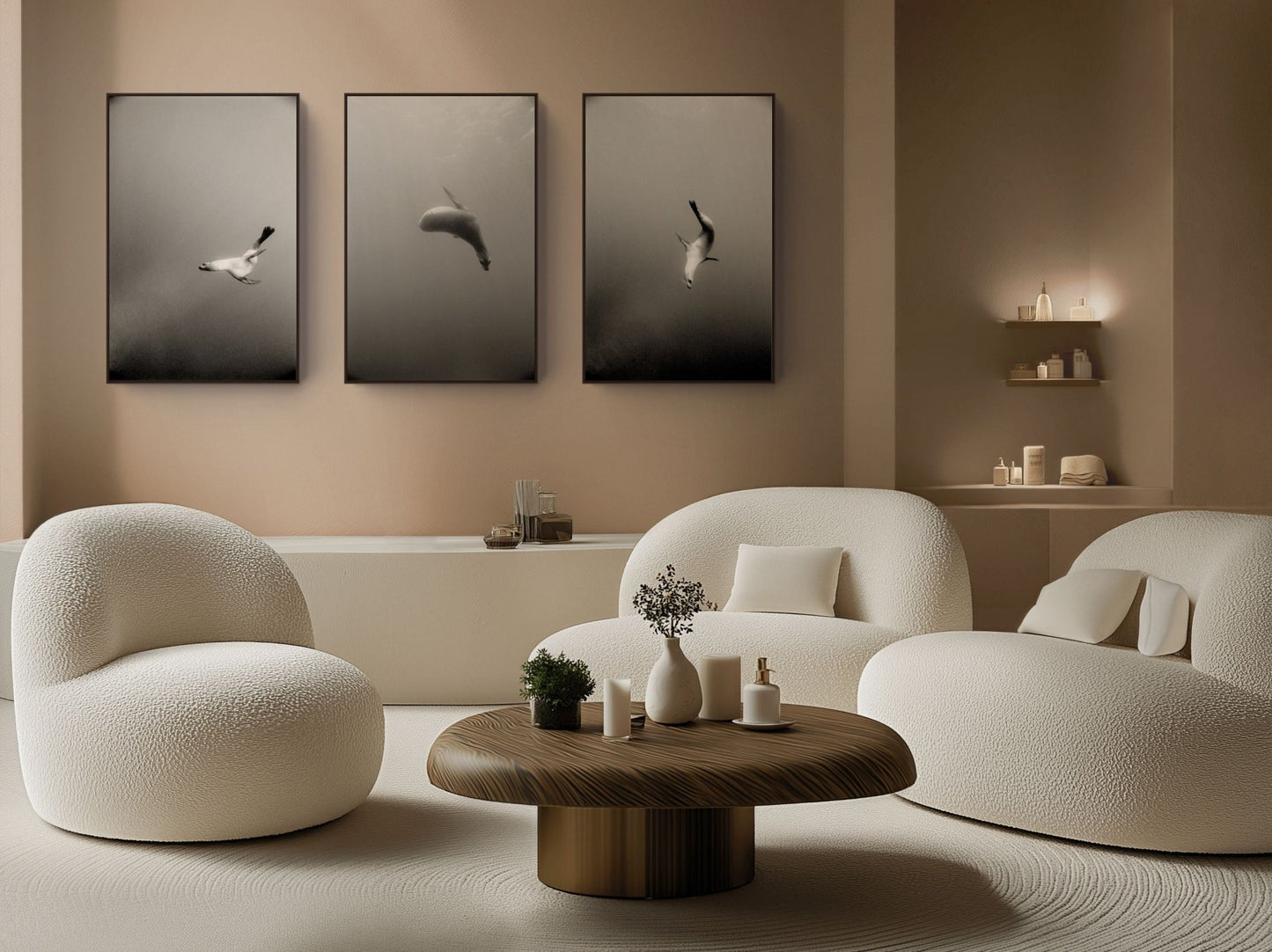 Sea Lion Ballet - Triptych - Studio One Noosa