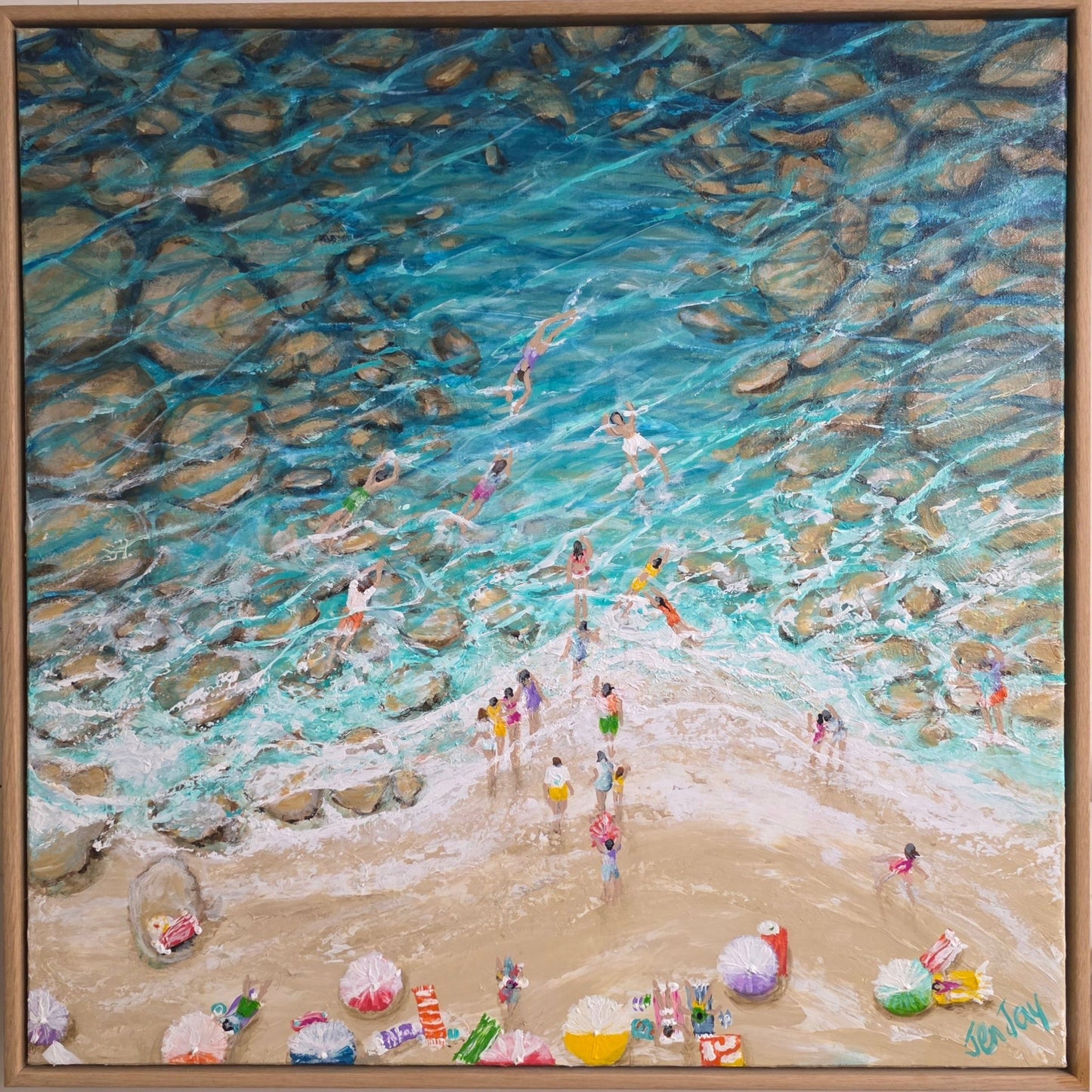 Straddie Rockpool's by Jeanette Smith - Studio One Noosa