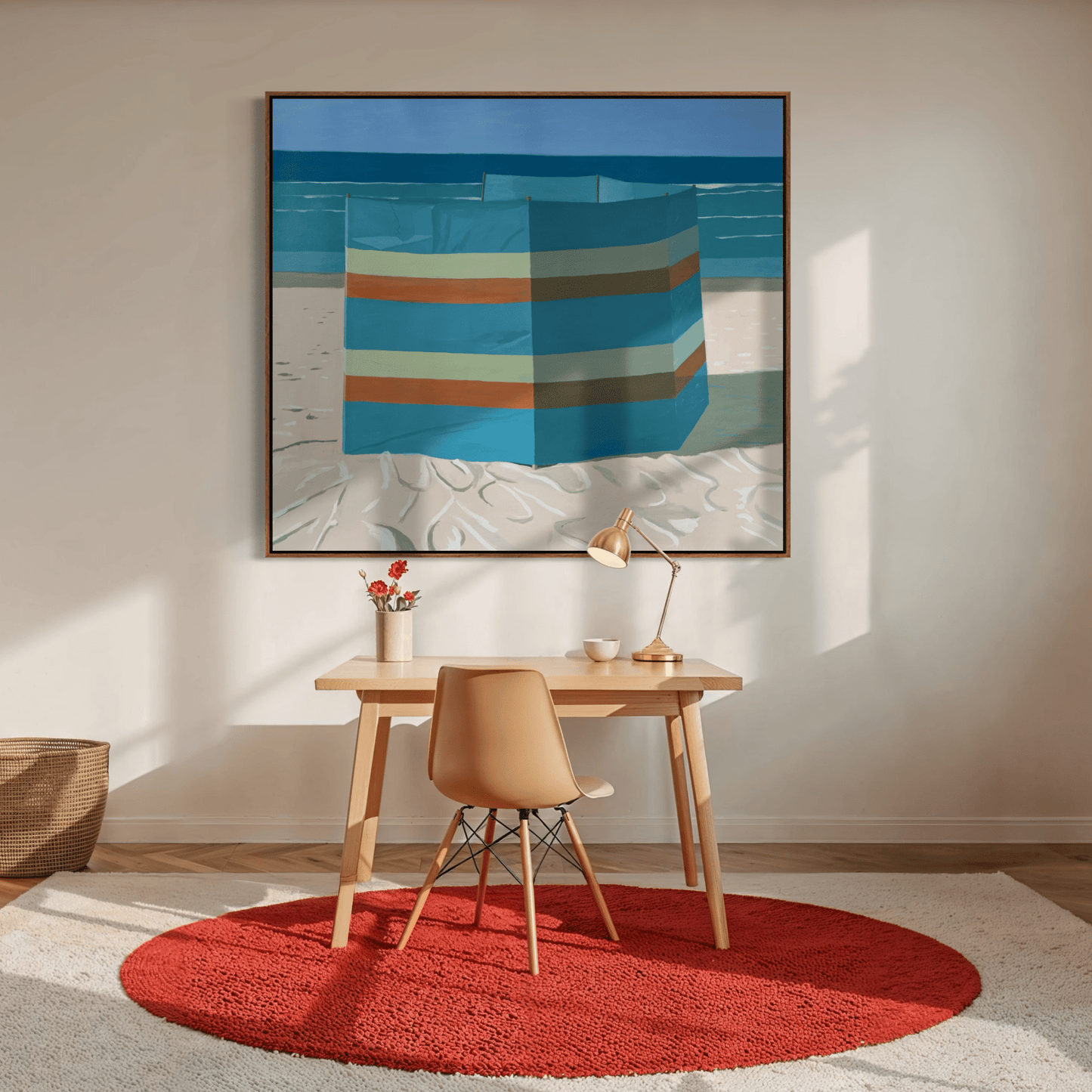 Striped Wind Break - Original - Studio One Noosa