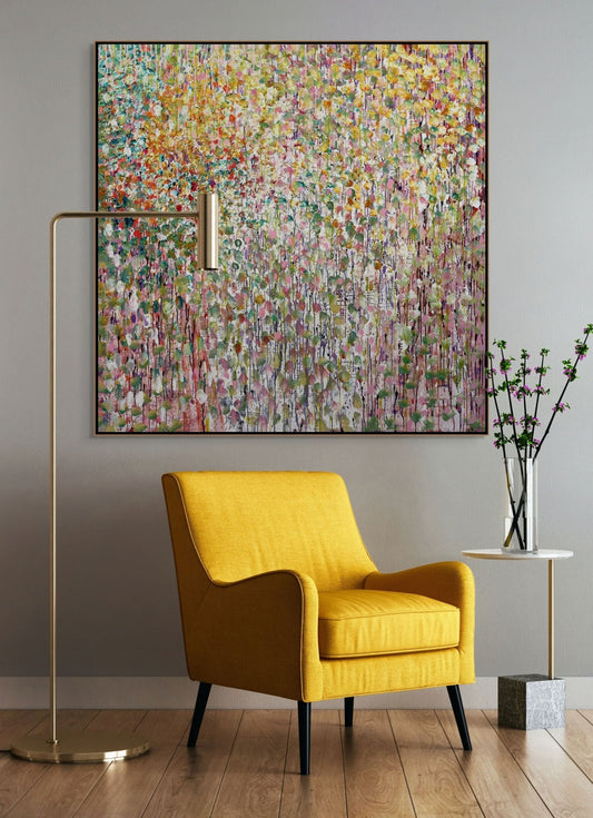 Sweet Peas on a Wire Fence - Fine Art Prints - LIMITED EDITION - Studio One Noosa