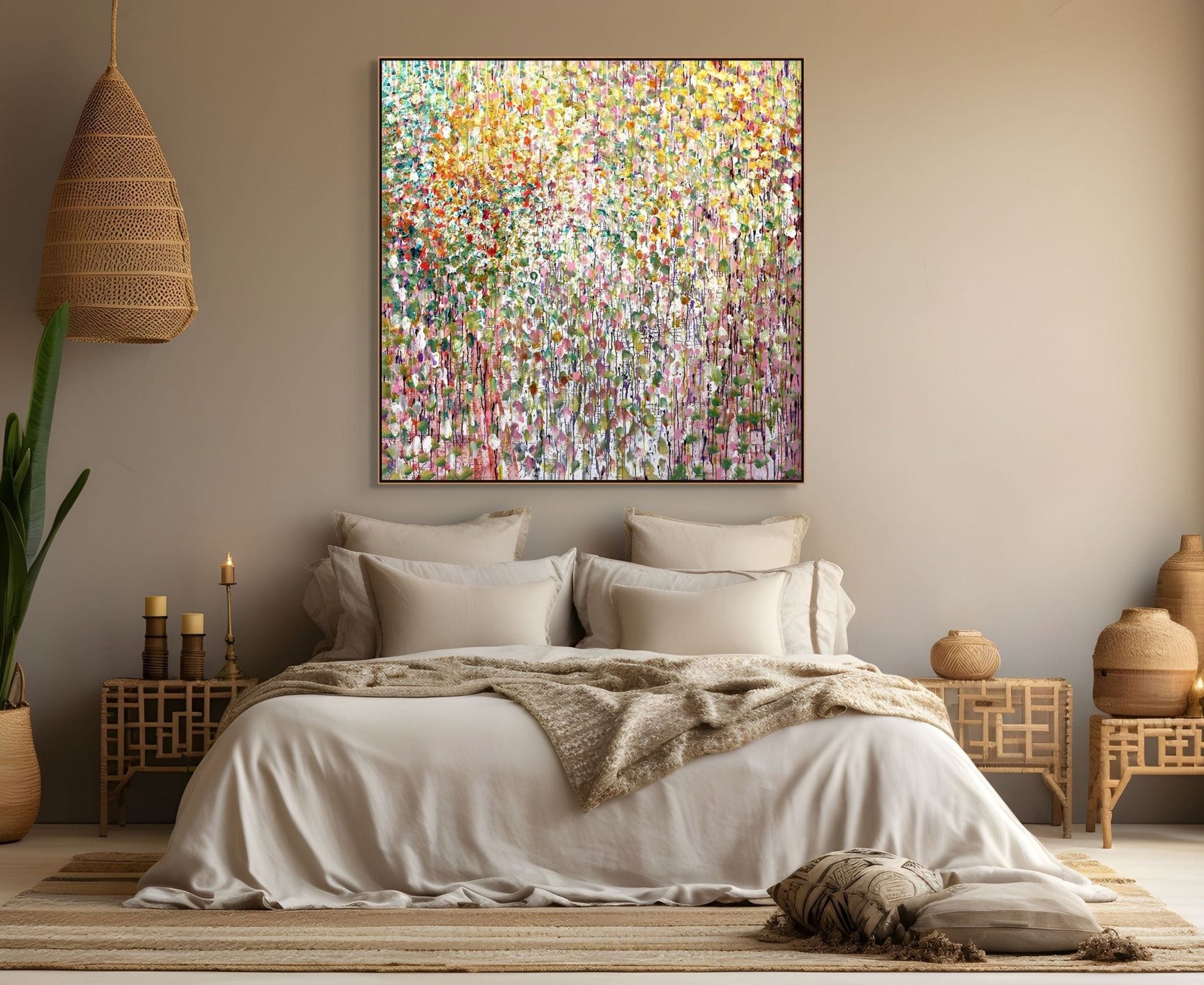 Sweet Peas on a Wire Fence - Fine Art Prints - LIMITED EDITION - Studio One Noosa