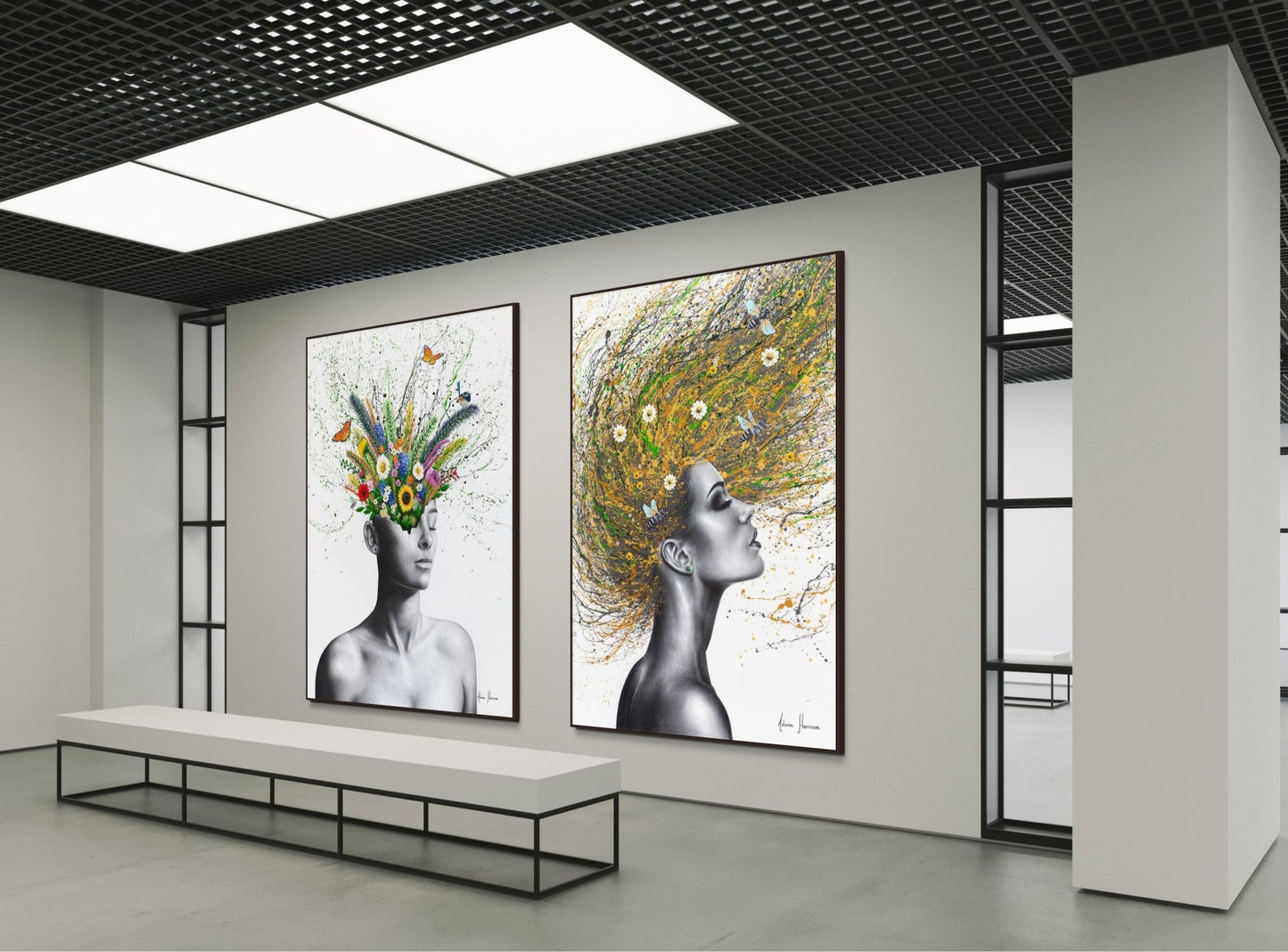 The Garden Girl - Limited Edition Fine Art Giclée Prints - Studio One Noosa