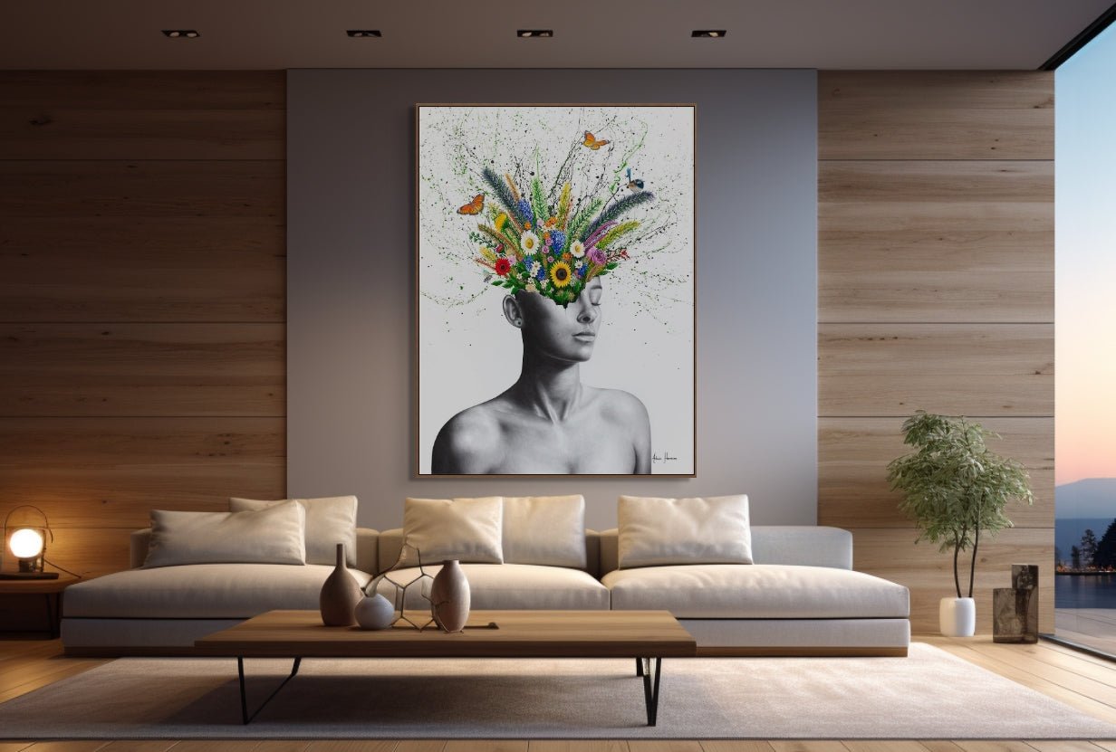The Garden Girl - Limited Edition Fine Art Giclée Prints - Studio One Noosa
