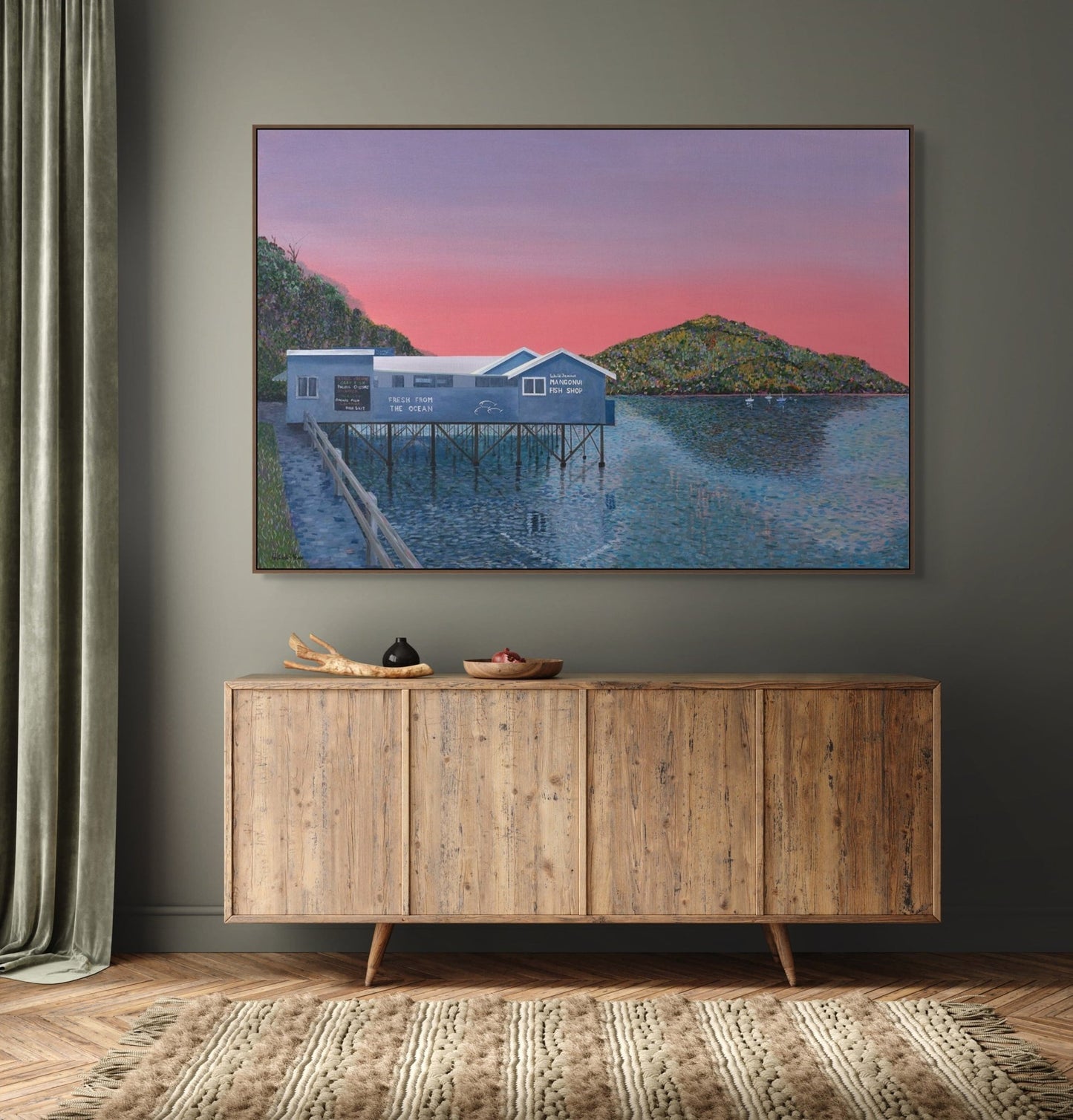 World Famous Mangonui NZ - LIMITED EDITION - Fine Art Prints - Studio One Noosa