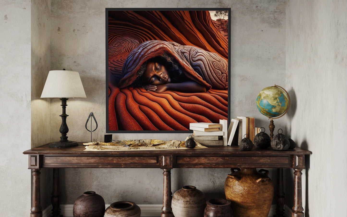 The Earth Diver - Fine Art Prints