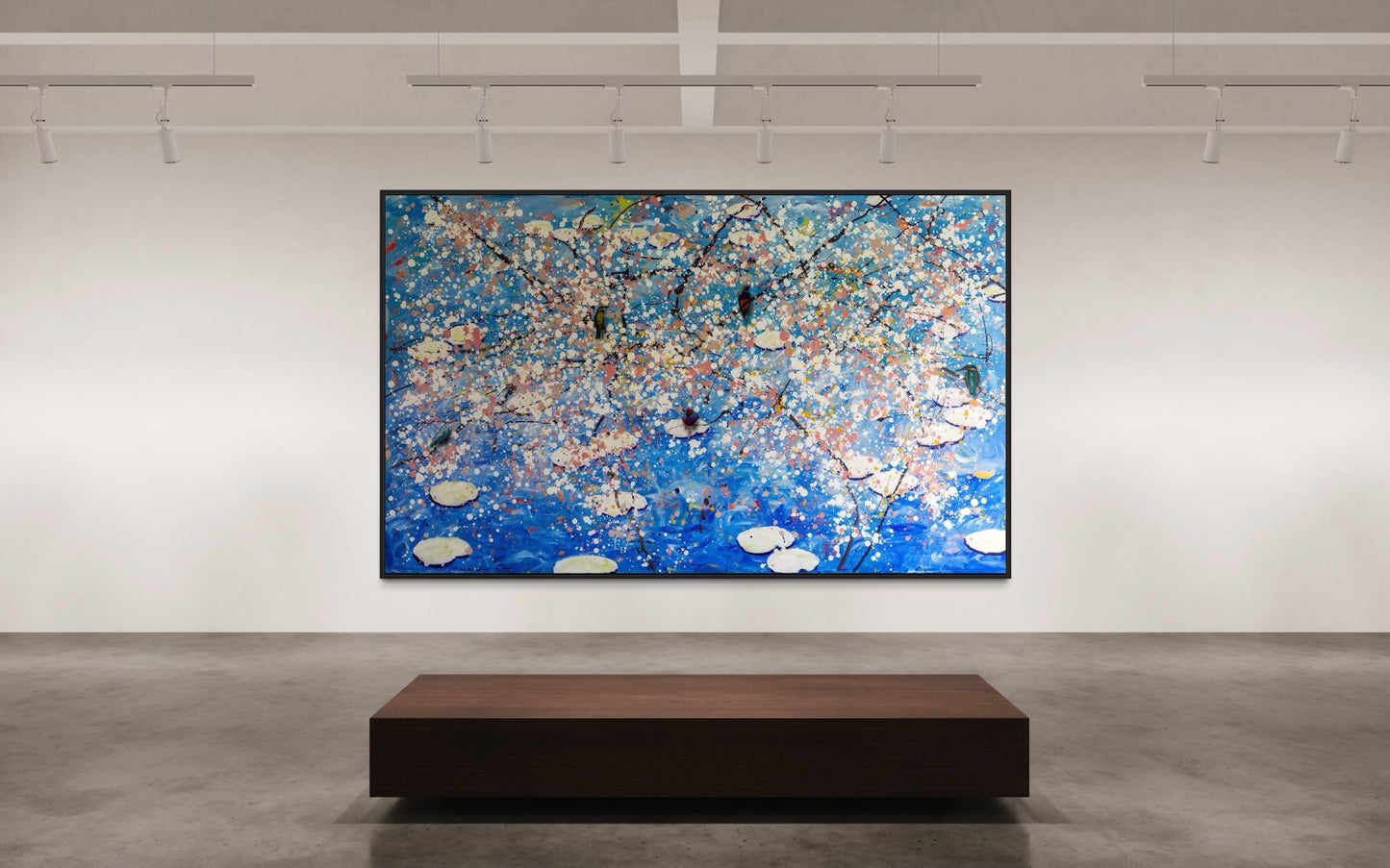 Blossom & Birds on Pond - Fine Art Prints - LIMITED EDITION